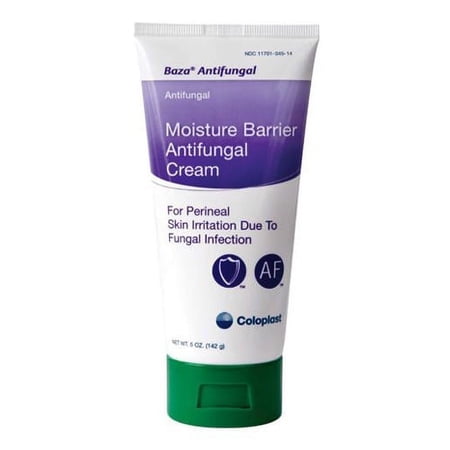 Coloplast Baza Antifungal Moisture Barrier Cream With 2% Miconazole Nitrate - 5 Oz