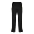 thumbnail image 1 of Bazeneo Sports Trousers for Men Elastic Waist Gym Trouser with Pockets Colour Block Open Hem Joggers Bottoms Baggy Straight Leg Tracksuit Bottoms Smart Casual Sportswear Large, 1 of 7