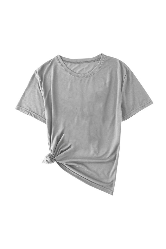 T Shirts Men Summer Stretch T-shirts Short Sleeve Lightweight Designer Tshirts Plain Colour Classic Tee Shirts Round Neck Base Tees Regular Fit Undershirts Casual Running Tops