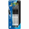 thumbnail image 1 of Bazic 17027 BAZIC G-Flex Black Oil-Gel Ink Pen w/ Cushion Grip (4/Pack) Case of 24, 1 of 1