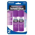 thumbnail image 1 of Bazic 2022   21g / 0.7 Oz. Large Washable Purple Glue Stick (2/Pack)  Case of 24, 1 of 1