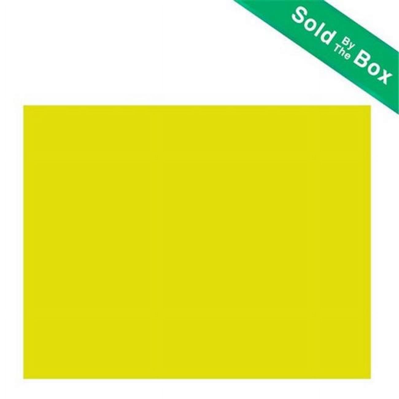 Bazic 22'' X 28'' Yellow Poster Board Case of 25