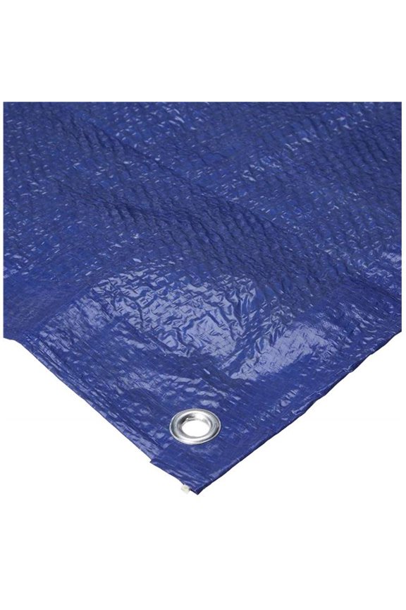 Bazic BBLT-46 4 x 6 ft. Tarp - Multipurpose Cover or Great Tent for Gardening Camping Traveling Weather-Resistant Small Size Tarpaulin