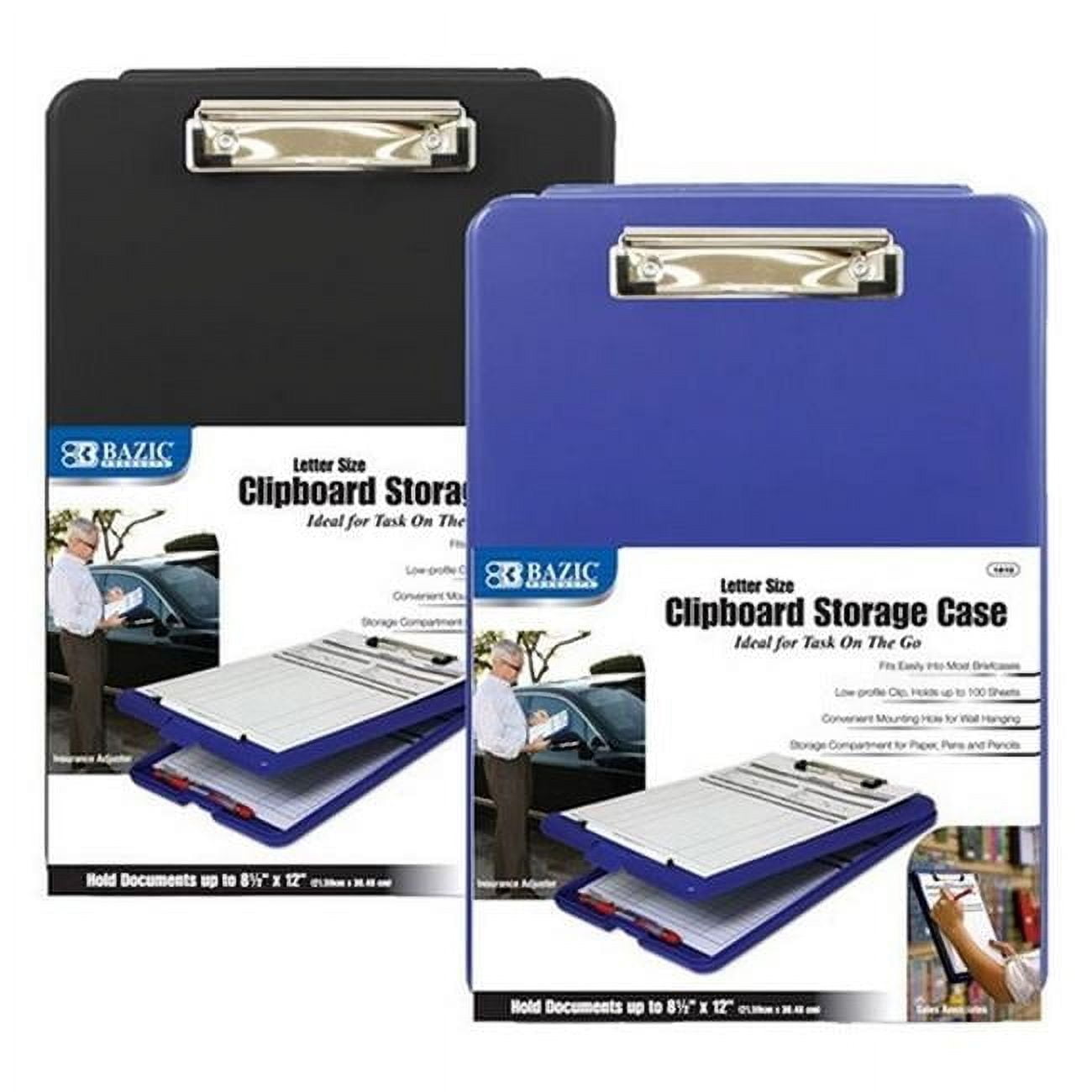 Bazic  Clipboard Storage Case  Case of 12