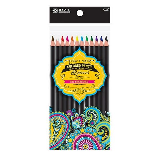 BAZIC Electra 0.7 mm Fashion Color Mechanical Pencil with Gel Grip (3/Pack)