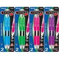 thumbnail image 1 of Bazic Products 17045-144 BAZIC Trio Fancy Triangle Retractable Gel Pen - 2-Pack Case of 144, 1 of 1