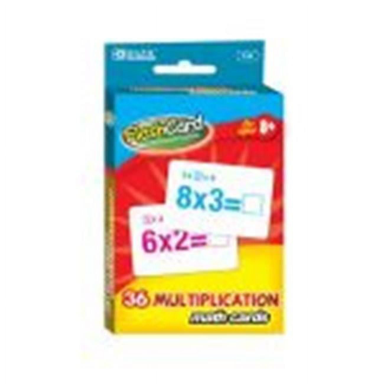 Bazic Products 534 72 Multiplication Flash Cards Quantity, Case 72