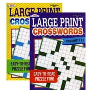 Bazic Products 84300 KAPPA Large Print Crosswords-Pack of 48