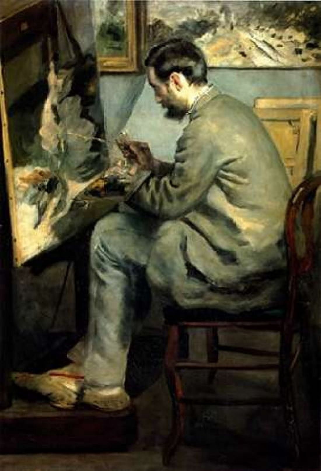 Bazille Canvas Art - Pierre-Auguste Renoir (24 x 36)