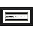 thumbnail image 1 of Bazin, Emmanuel 32x14 Black Ornate Wood Framed with Double Matting Museum Art Print Titled - Chute, 1 of 4