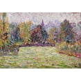 thumbnail image 1 of Bazincourt Countryside Poster Print by  Camille Pissarro  (10 x 14), 1 of 1