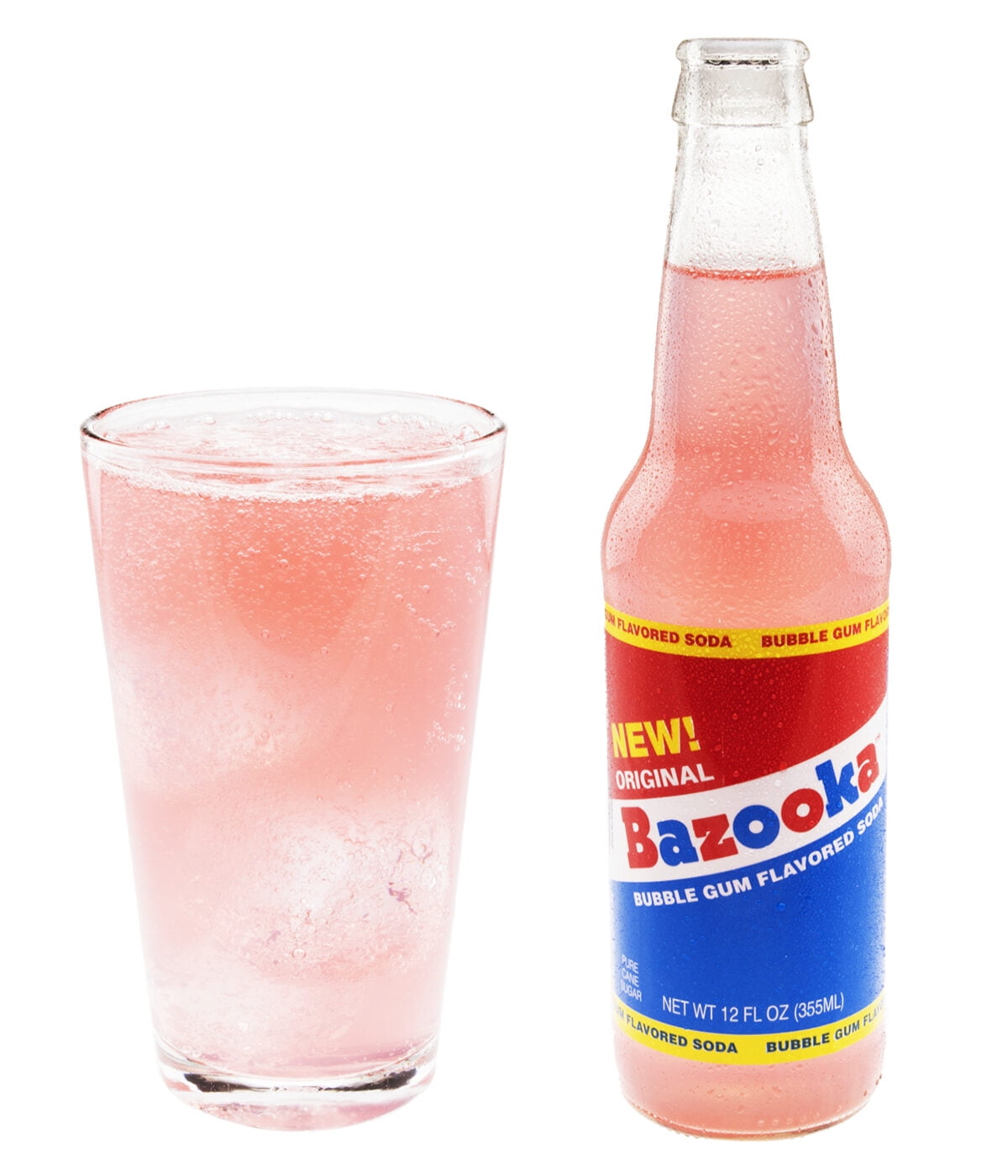 Bazooka Bubble Gum Soda Pop Soda flavored like bubble gum!