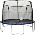 thumbnail image 1 of Bazoongi 12-Foot Trampoline, with Safety Enclosure, Blue, 1 of 1