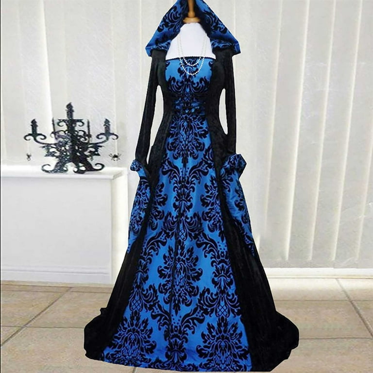 Wedding dresses with blue trim deals