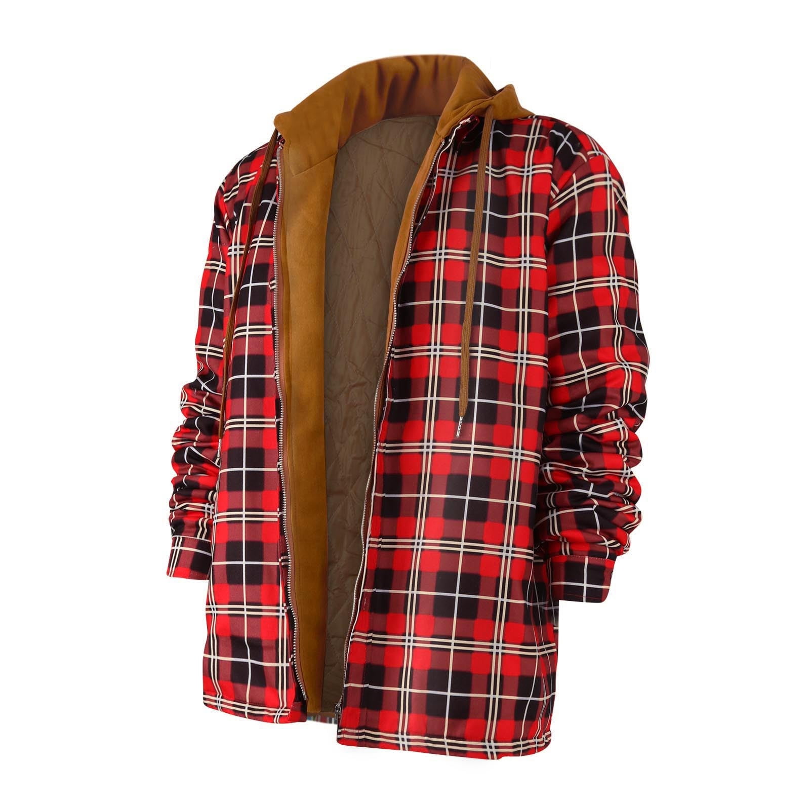 bazyrey-mens-jackets-big-and-tall-quilted-lined-button-down-plaid-shirt