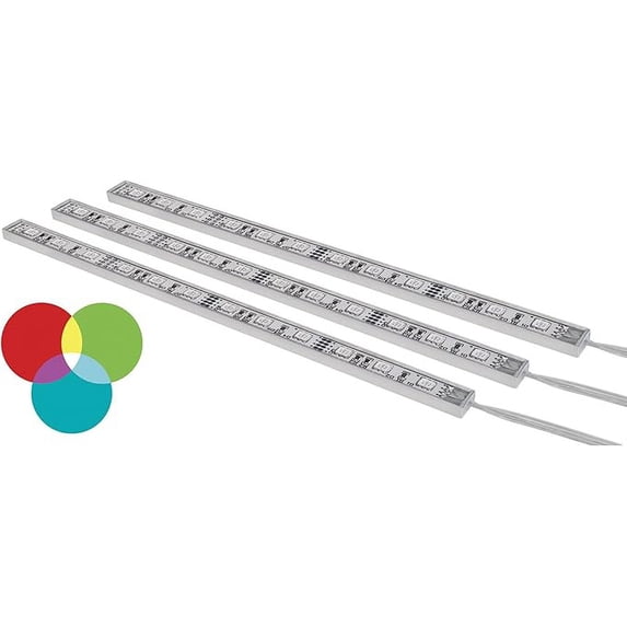 bazz led 11.75'' under cabinet strip light (set of 3)