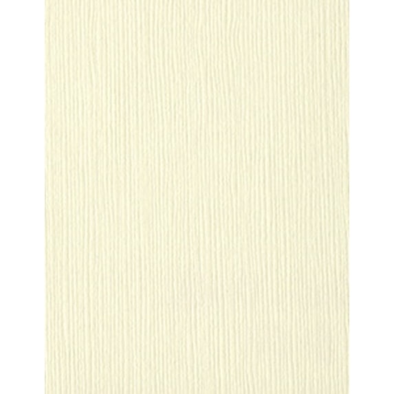 Bazzill Fourz Cardstock 8.5"X11"-French Vanilla/Grasscloth