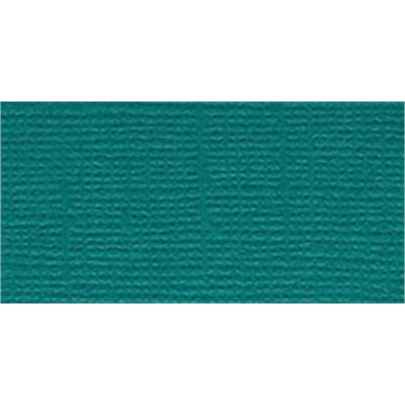 Bazzill Mono Cardstock 12"X12"-Blue Calypso/Grass Cloth, Pk 25, Bazzill