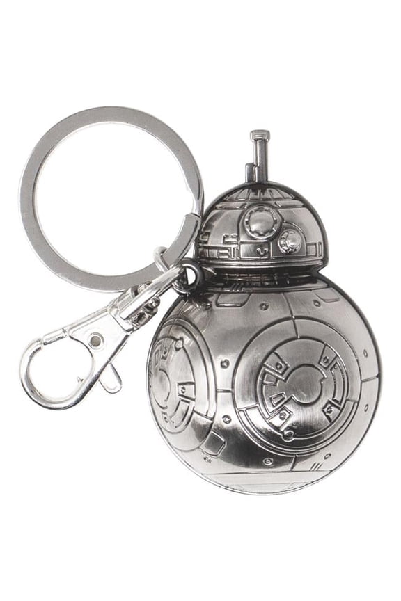 Bb-8 Pewter Keychain