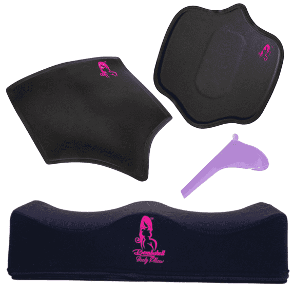 BBL Pillow After Surgery Sitting, Comfortable Butt Cushion for Long Sitting with Lipo Lumbar Molder Foam Board and Abdominal Board Post Surgery, BBL Post Surgery Supplies, BBL Pillow for Surgery