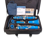 Bb Clarinet 17 Keys Sib Klarnet Wathet Blue Clarinete E107
