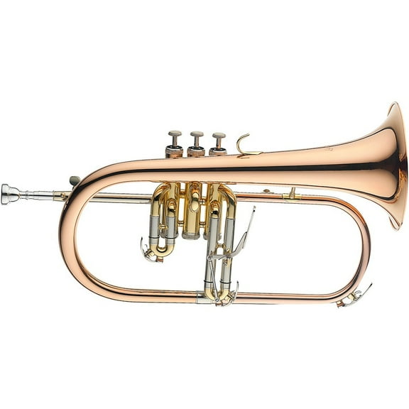 Levante LV-FH6205 Professional Series Bb Flugelhorn Gold Brass