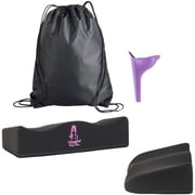 Bombshell Booty Pillow - BBL Pillow After Surgery Sitting with Drawstring Bag and Female Urinal - Comfortable Butt Cushion for Long Sitting - BBL Recovery Must Haves