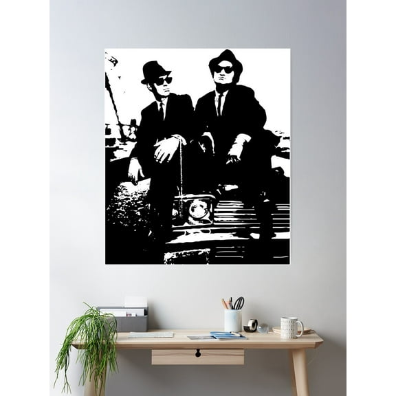 Bb Poster Wall Art, Modern Wall Decor For Living Room Bedroom, 12x18 UNFRAMED