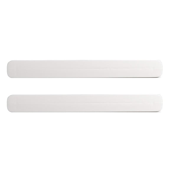 PBPBOX Cabinet Sliders Cabinet Drawer Rails White 1 Pair