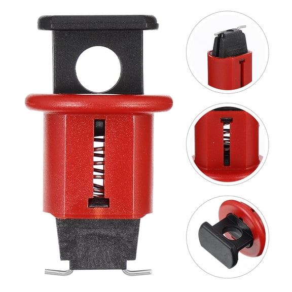PBPBOX 2Pcs Red Breaker Locking Buckle Accessory for Circuit Safety