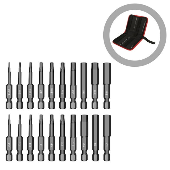 PBPBOX Screwdriver Bit Pouch Tool Pouch Oxford Cloth 1Pack 8.96X6.88X1.77in
