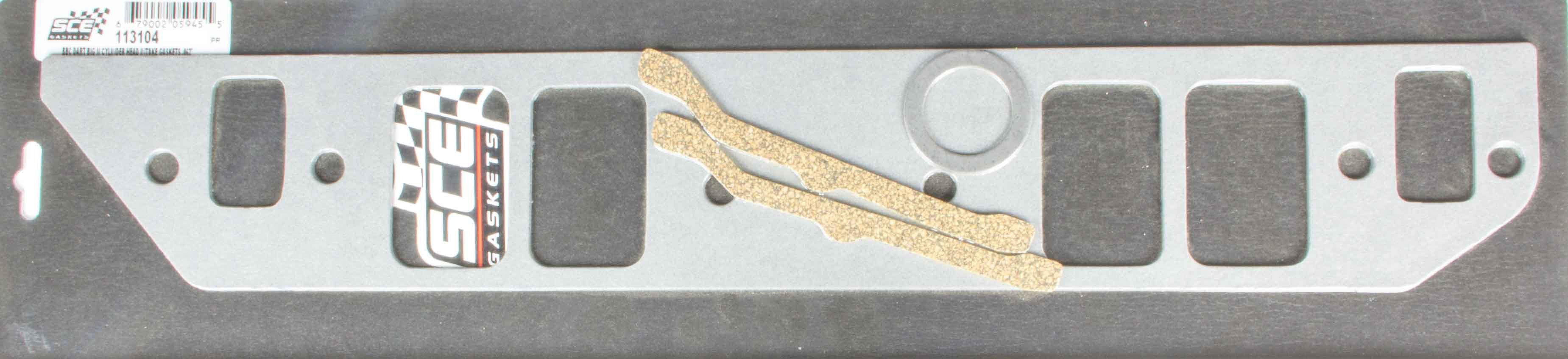 Bbc Intake Gasket Set W/ Dart Big M Heads .062