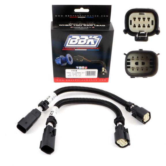 Bbk Performance 1114 O2 Sensor Wire Extension Harness Fits Challenger Charger Fits select: 2015-2022 DODGE CHALLENGER, 2015-2020 DODGE CHARGER