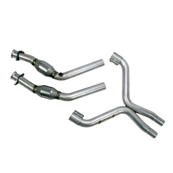 Bbk Performance 1814 High Flow Full X Pipe Assembly Fits 11 14 Fits/For 6770 Fits select: 2011-2014 FORD MUSTANG