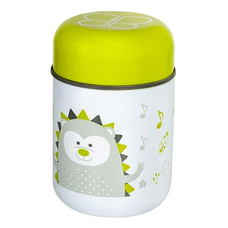 Bbluv Foöd Thermal Food Container with Spoon - Lime