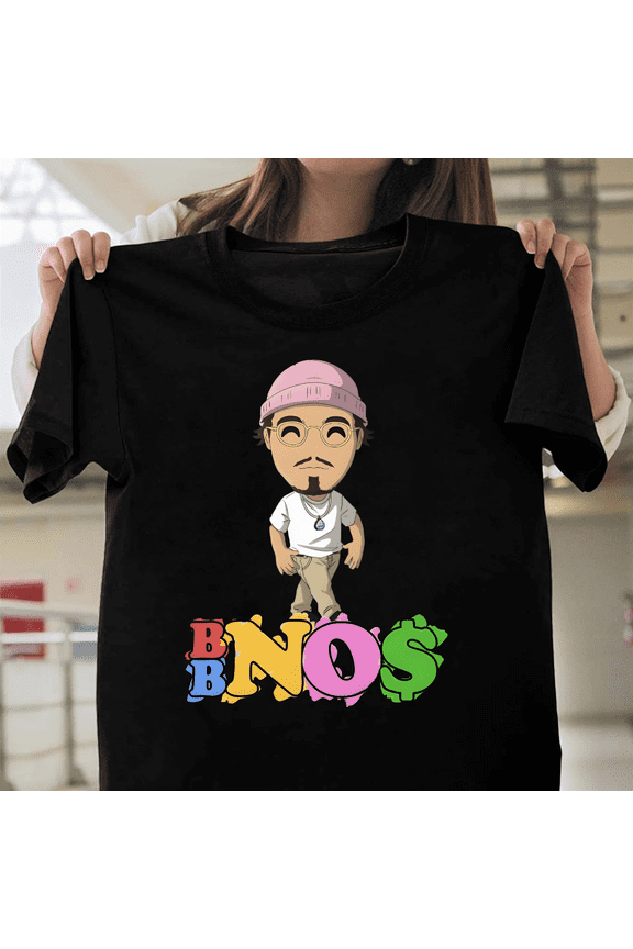 BbnO$ Baby No Money Rapper Hip Hop Music Artist 2023 Tour Merch Logo Fan Unisex T-Shirt, Size Up to 5XL