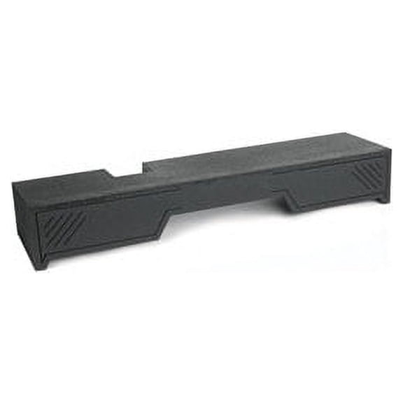 Bbox Dual Sealed 10 Inch Sprayliner Subwoofer Enclosure - Accu-Tuned Sealed Subwoofer Boxes & Enclosures - Subwoofer Box Audio Quality, Sound & Bass - Fits 2004 - 2008 Ford F150 Super Crew/Super Cab