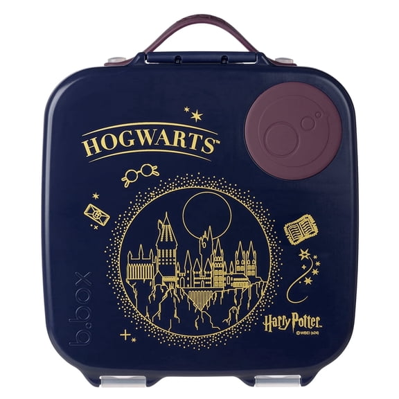 b.box Harry Potter Lunch Box for Kids, Bento Box with Ice Pack, Leakproof