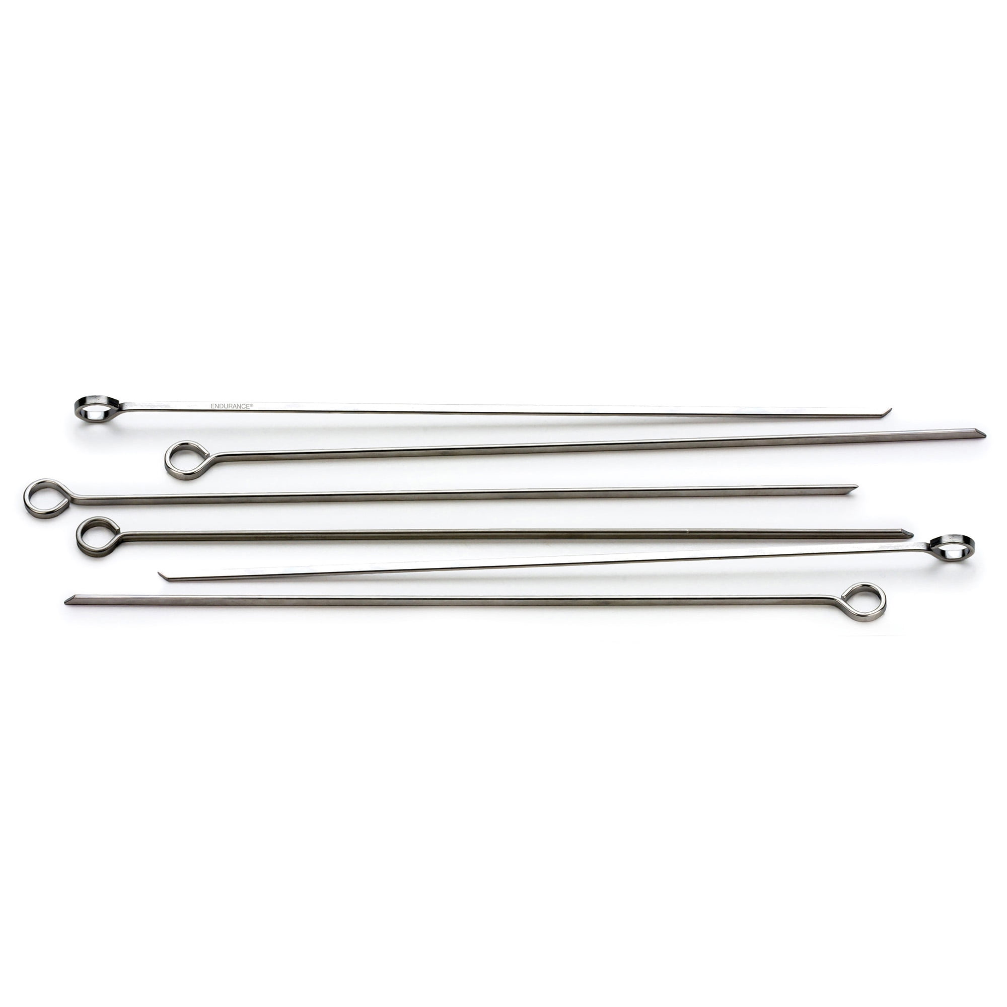 Design Imports Stainless Steel Dishwasher Safe Skewers And Shish Kebabs (Set of 6)