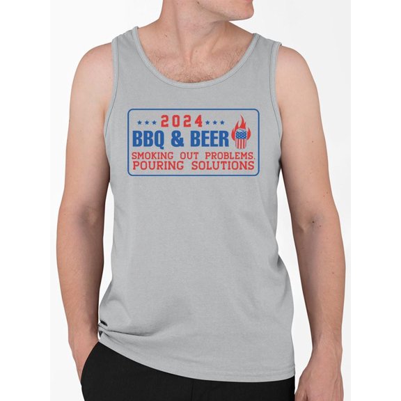 Bbq And Beer 2024 Shirt Tank Top Men's