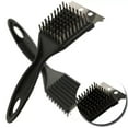 thumbnail image 1 of Bbq Cleaning Brush, Cleaning Scraper, Plastic Scraper, Stainless Steel Construction, 10 in Textured Grip, Summer Parties, 1 Pc, 1 of 7