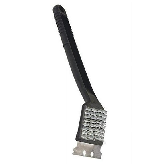 Bbq Grill Brush with Scraper - 12 in.