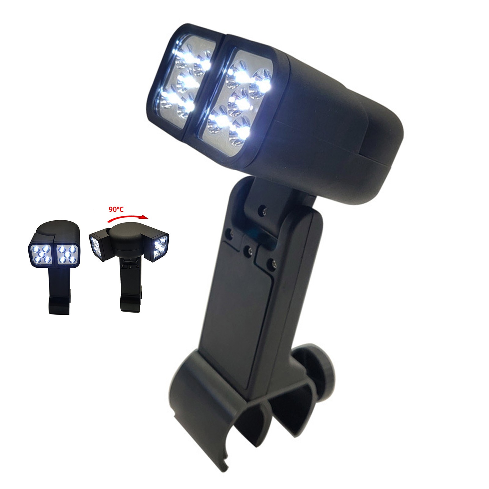 Bbq Grill Light Outdoor Super Bright LED Lamp Base Barbecue with 10 Super Bright - image 1 of 4