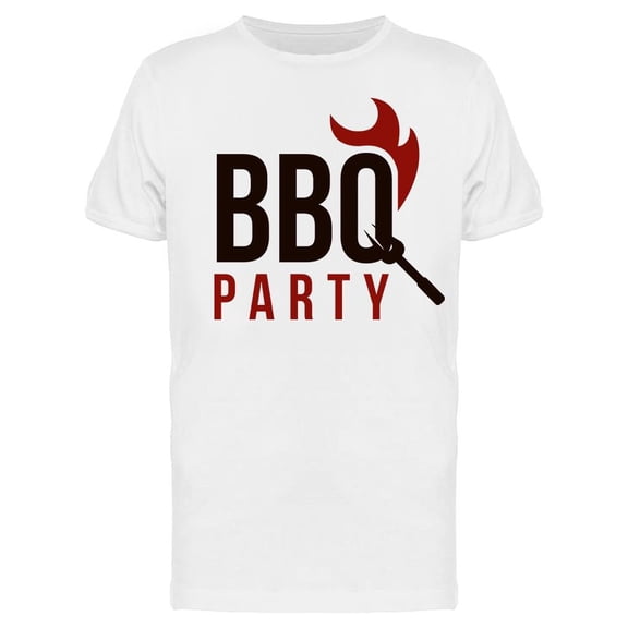 Bbq Party Graphic T-Shirt Men -Image by Shutterstock, Male x-Large