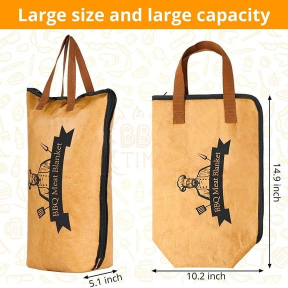 Bbq Resting Bag With Triple Layer Insulation For Perfectly Cooked Meat