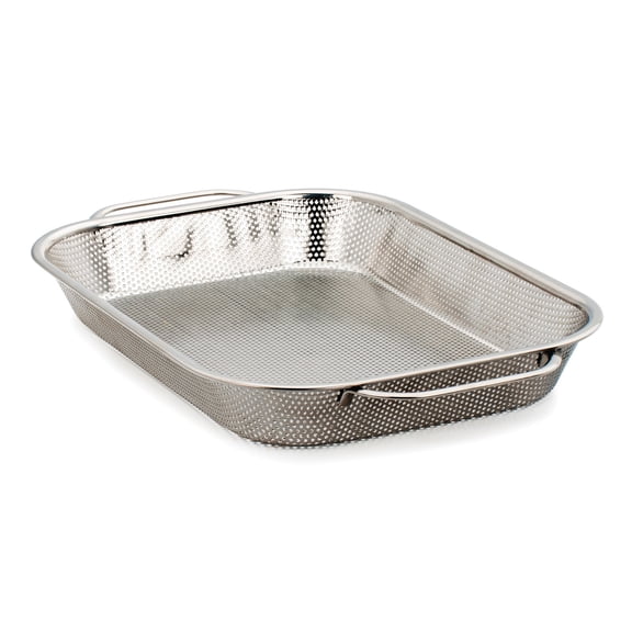 Bbq Roasting Pan - Precision Pierced Ss