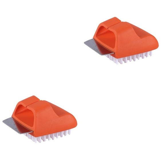 Bbq Tools 2 in 1 Cleaning Brush Grill Net Cleaner Barbecue Scraper Detergent Nylon Count