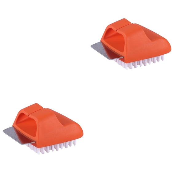 Bbq Tools 2 in 1 Cleaning Brush Grill Net Cleaner Barbecue Scraper Detergent Nylon Count
