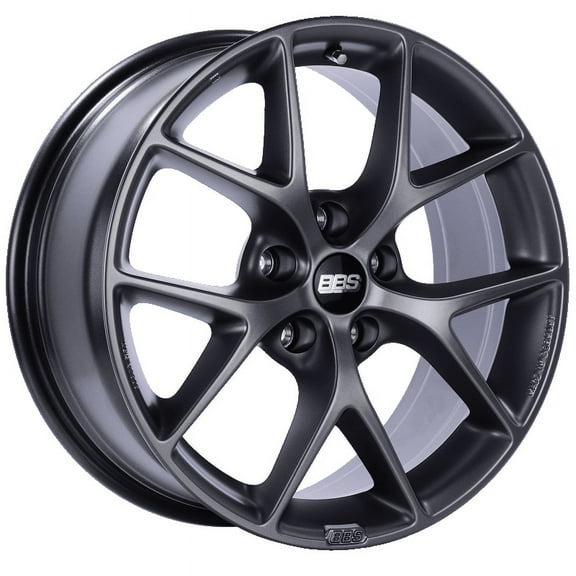Bbs Sr004Sg Satin Grey 17X7.5 5X112 Bolt Circle 35Mm Offset One Piece Cast Wheel SR004SG