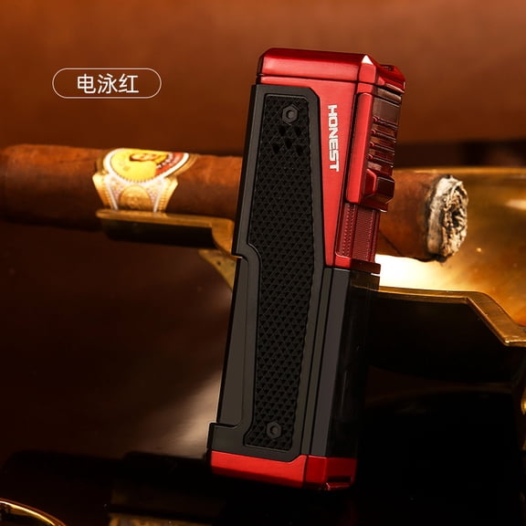 Bbsisgo Butane Torch Lighter, Windproof,  Multi Functional and Multi Scenario Applications.,电泳红